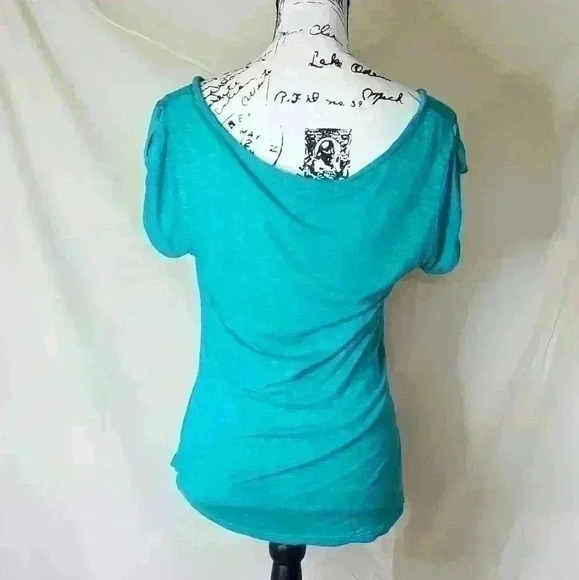 Planet Gold Women's Casual Tee - Size L - Picture 3 of 7